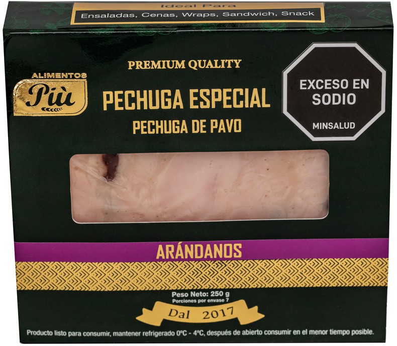 Pechuga Especial Pechuga de Pavo Arandanos