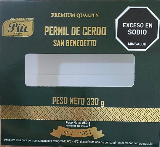 Pernil de Cerdo San Benedetto