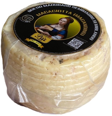 Queso Madurado Semimagro Semiblando Macaciotta (MACANDINO)